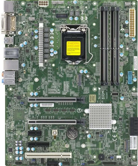 Supermicro X12SAE W480 Mutterplatine ATX mit Intel 1200 Steckdose MBD-X12SAE-O