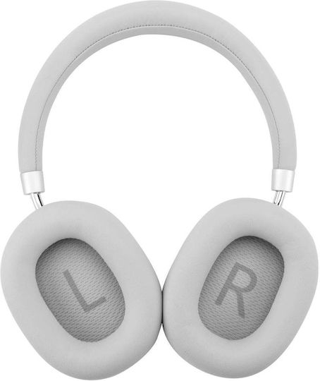 Redragon Vibecore 700NC Ασύρματο On Ear Gaming Headset με σύνδεση 3.5mm / Bluetooth Λευκό
