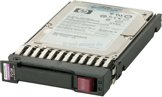 HP 72GB HDD Σκληρός Δίσκος 3.5" SAS 3.0 10000rpm για Server 384842-B21