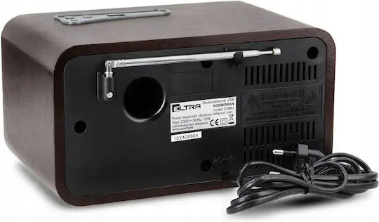 Eltra Kormoran FMLW Επιτραπέζιο Ραδιόφωνο με USB Καφέ