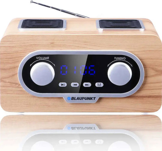 Blaupunkt PP5.2CR Επιτραπέζιο Ραδιόφωνο Μπαταρίας με USB Μπεζ