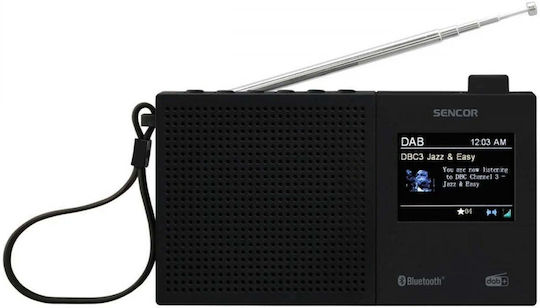 Sencor SRD 7790B Radio Portabil DAB+ cu USB Negru