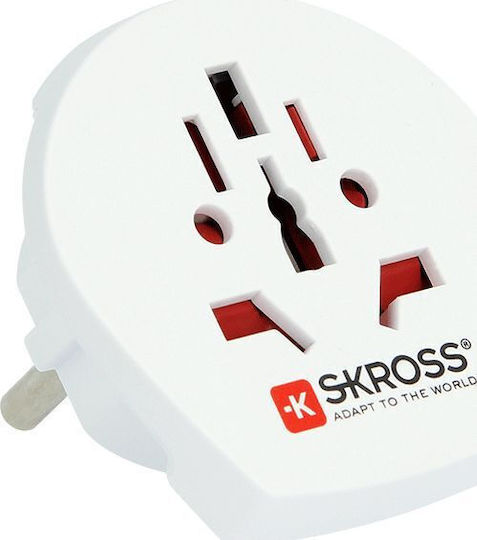 Skross Adaptor de priză World de la Universal la Tip G (Regatul Unit)