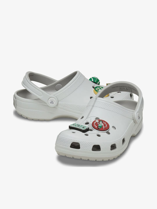Crocs Classic NBA Boston Celtics Men's Grey Clogs Crocs Classic NBA Boston Celtics Men's Grey Clogs