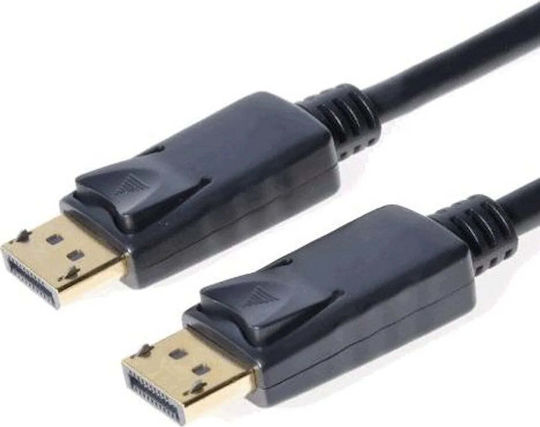 PremiumCord KPORT5-015 Кабел DisplayPort Мъжки - DisplayPort Мъжки 1.5м Черен