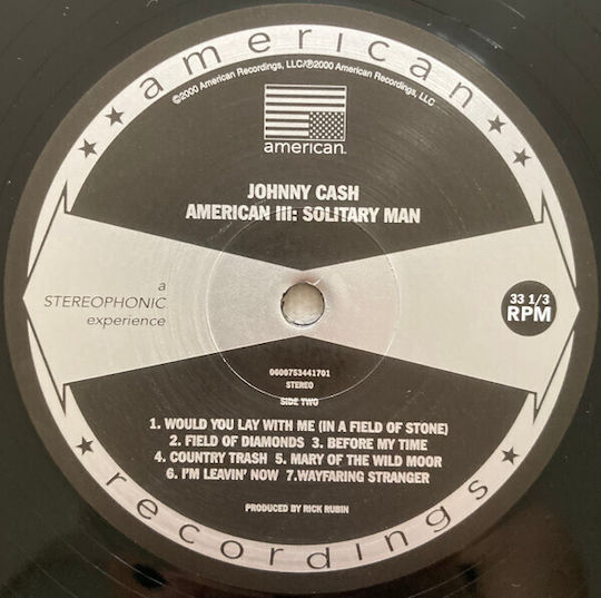 Johnny Cash American Iii:solitary-hq 1 Vinyl