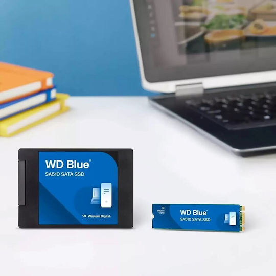 Western Digital SA510 SSD 500GB τύπου M.2 WDS500G5B0A-00LMP0