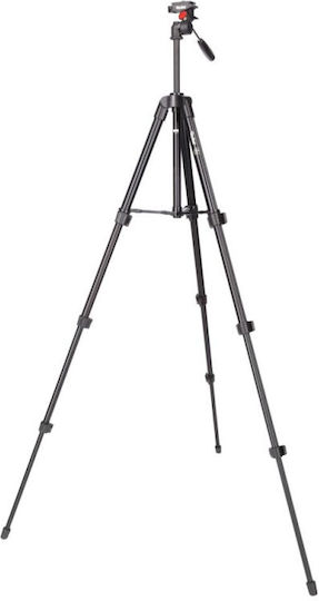 Rollei Kamerastative Compact Traveller Star S1 aus Aluminium bis 125cm und maximale Belastung 2kg