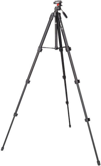 Rollei Kamerastative Compact Traveller Star S1 aus Aluminium bis 125cm und maximale Belastung 2kg
