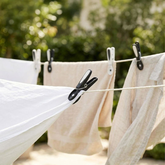 Relaxdays Щипки За Дрехи От Пластмаса 75 Бройки Многоцветни