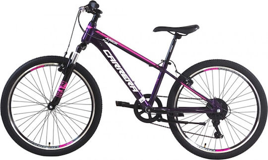 24" Παιδικό Mountain Bike με Σκελετό Αλουμινίου Μωβ