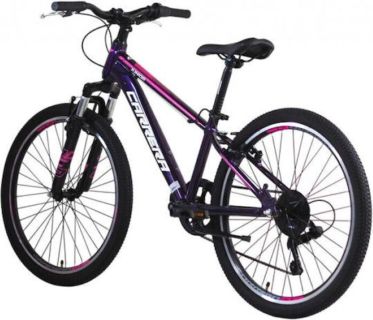 24" Παιδικό Mountain Bike με Σκελετό Αλουμινίου Μωβ