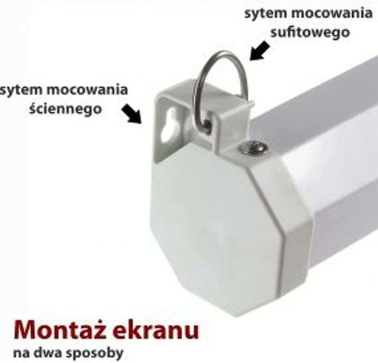 Art Οθόνη Προβολής Projector Οροφής με Λόγο Εικόνας 4:3 244x183cm / 120"