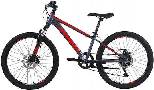 24 Παιδικό Mountainbike mit Aluminiumrahmen Grau