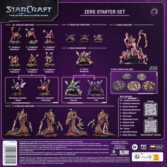 Set de începător Zerg Starcraft