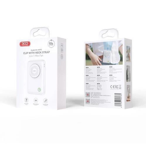 Xo Mf95 Ventilator 6 1 Clip De Gât 2000 Mah Alb