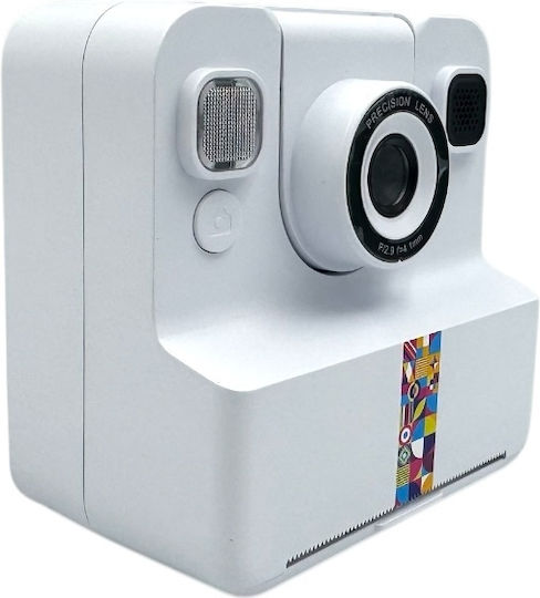 KID-CAMERA-3 Cameră Foto Pentru Copii cu Imprimare Termică Albă