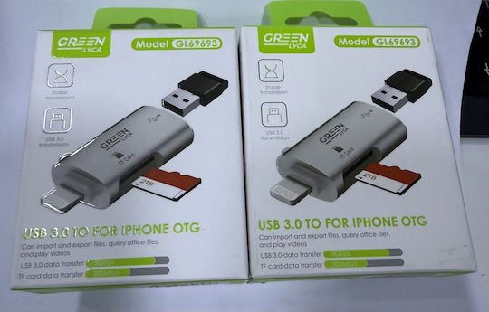 Green Lyca Card Reader USB 3.0