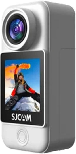 SJCAM C300 Pocket Action Camera 4K Ultra HD Υποβρύχια με Οθόνη Αφής 1.3" και Wi-Fi Λευκή