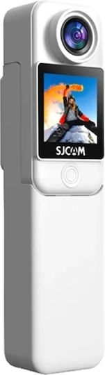 SJCAM C300 Cameră de Acțiune 4K Ultra HD cu Ecran Tactil 1.3" și Wi-Fi Albă