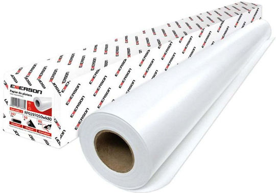 Emerson Χαρτί Ρολό 841mm x 100m 80gr/m²