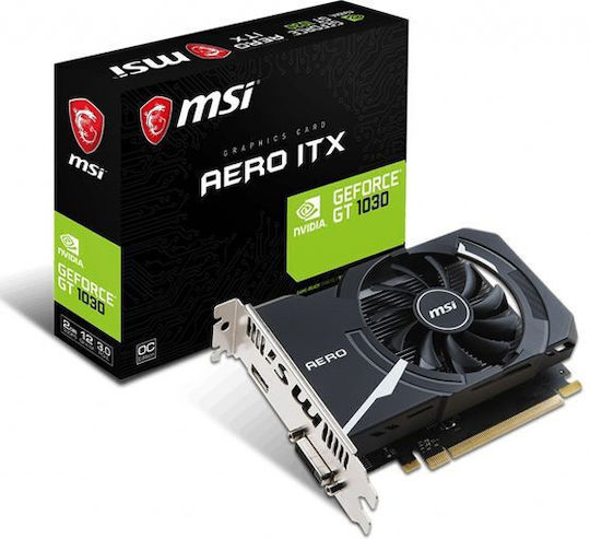 MSI GeForce GT 1030 2GB GDDR5 Placă Grafică
