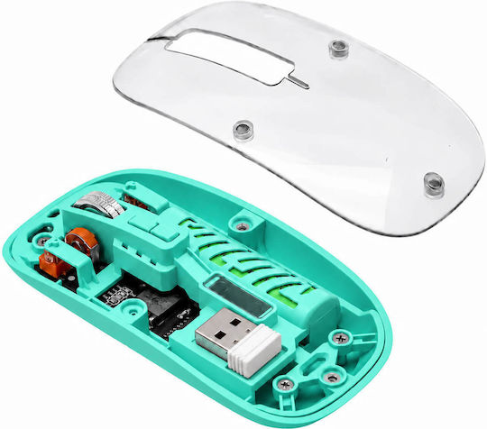 Aoas WB08 Kabellos Bluetooth Maus Grün
