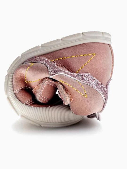 Παιδικά Sneakers με Σκρατς Ροζ