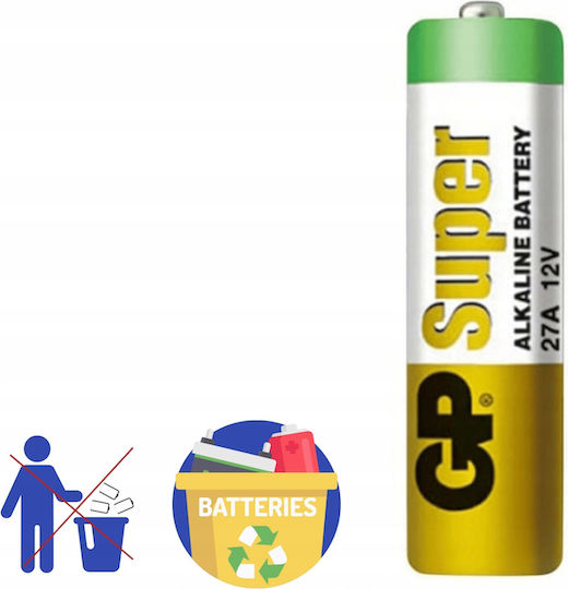 Genius Pack Αλκαλικές Μπαταρίες A27 1.5V 5τμχ