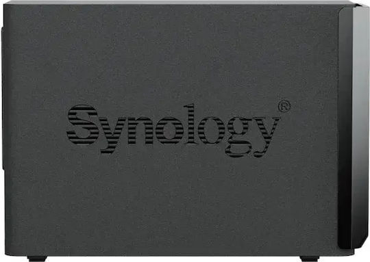 Synology Diskstation DS225+ NAS Tower με 2 θέσεις για και 2 θύρες Ethernet