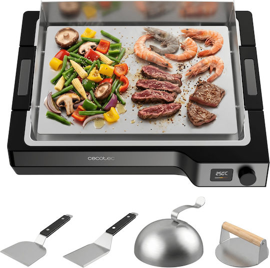 Cecotec Cec Teppanyaki Πλάκα Ψησίματος 36x22.5εκ.