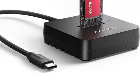 Axagon Stație de andocare pentru hard disk-uri SATA M.2 (2230) cu conexiune USB-C / USB 3.2 / Thunderbolt (ADSA-M2C11L)