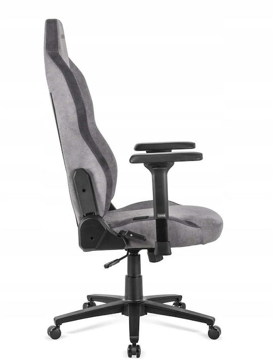 Quersus Xeos Scaun Gaming din Material Textil cu Brațe Ajustabile Gri