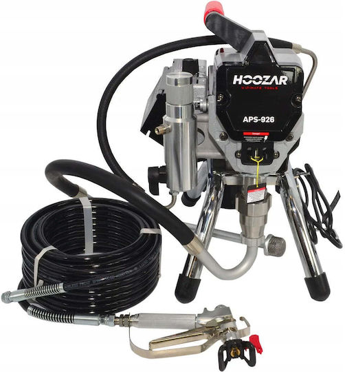 Hoozar Pistol Electric de Vopsit 2500 W cu Recipient de 2,6 l