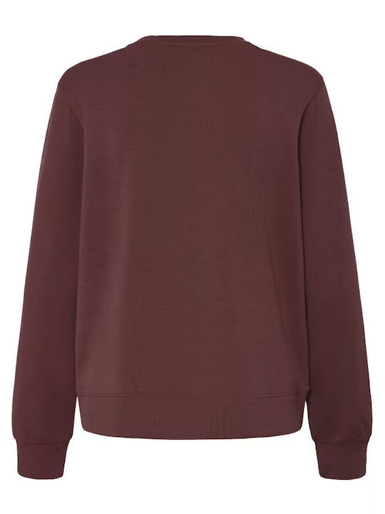 Fraurora Women's Burgundy Polo Blouse