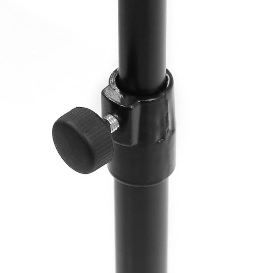 BoomToneDj MUS1 Notenständer Musik Höhenverstellbar 46cm Schwarze