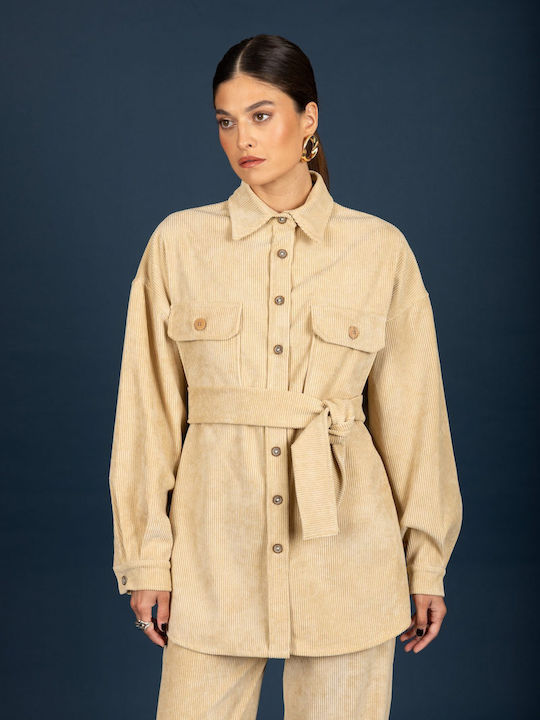 Long Sleeve Women's Shirt Butter