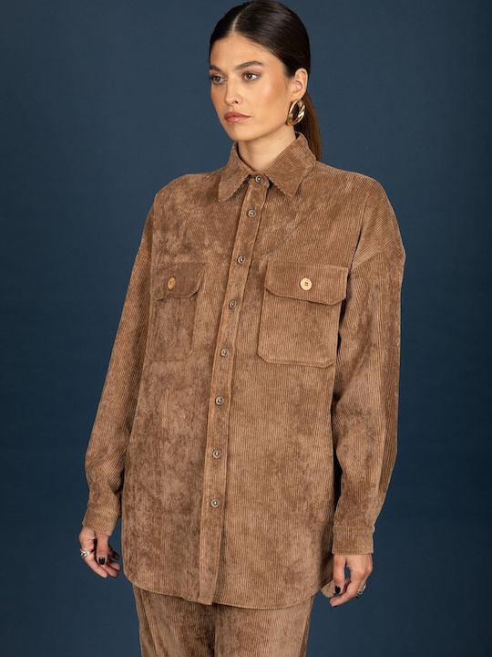 Long Sleeve Women's Shirt Tabac