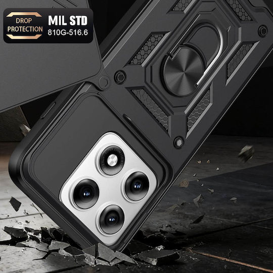 Bodycell Armor Slide Cover Case Motorola Edge 70 Pro/70 Pro Plus Neagră