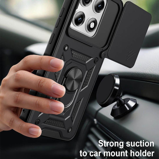 Bodycell Armor Slide Cover Case Motorola Edge 70 Pro/70 Pro Plus Roșu