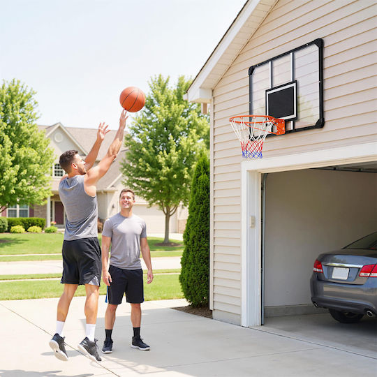 Sportnow Basketball Hoop with Backboard 113 x 73cm and Net
