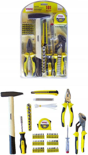 WMC Handwerkzeug-Set 101-teilig