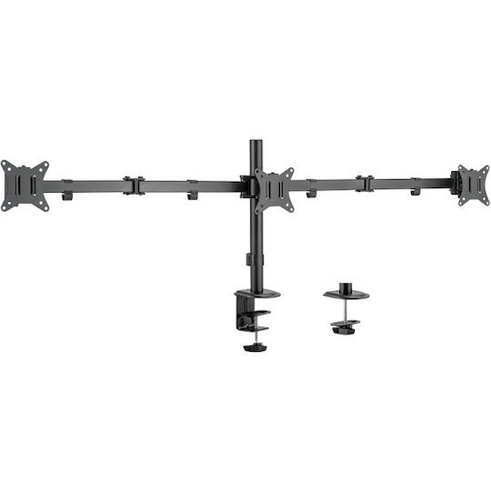 LogiLink Desk Mount for 3 Monitors up to 27" (BP0173)