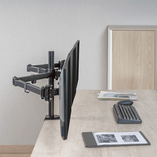 LogiLink Desk Mount for 3 Monitors up to 27" (BP0173)