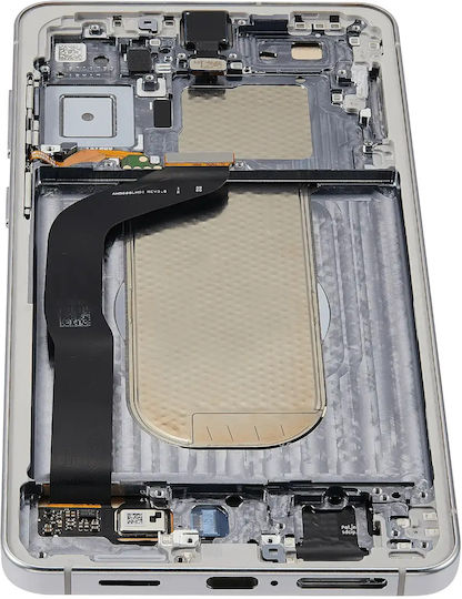 Oled Assembly Frame Compatible Samsung Galaxy S25 Edge Service Pack Titanium Silver Titanium Icyblue