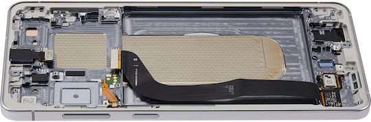 Oled Assembly Frame Compatible Samsung Galaxy S25 Edge Service Pack Titanium Silver Titanium Icyblue