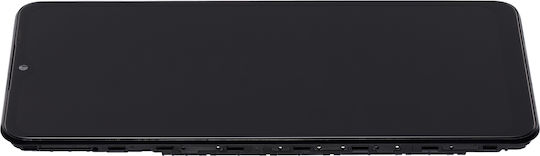LCD-Baugruppe mit Rahmen Samsung Galaxy A04s Core A047 2022 Service Pack Schwarz
