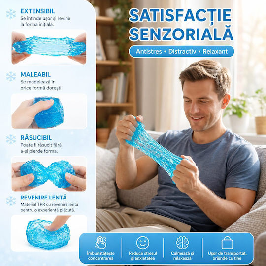 Cub Squishy Spumant Albastru