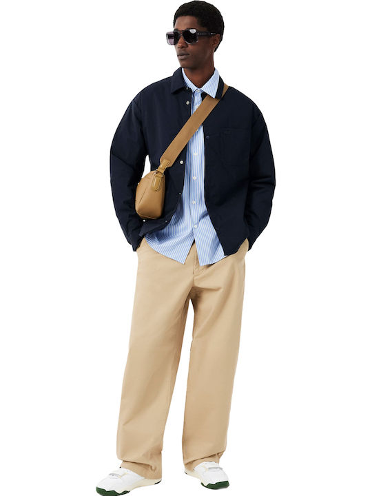 Μακρυμάνικo Overshirt Hde/titane-cachou-bleu I