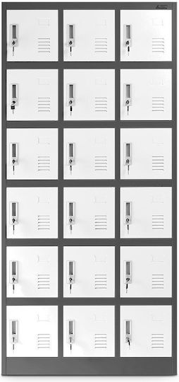 Diablo Metallschrank 90x40 cm